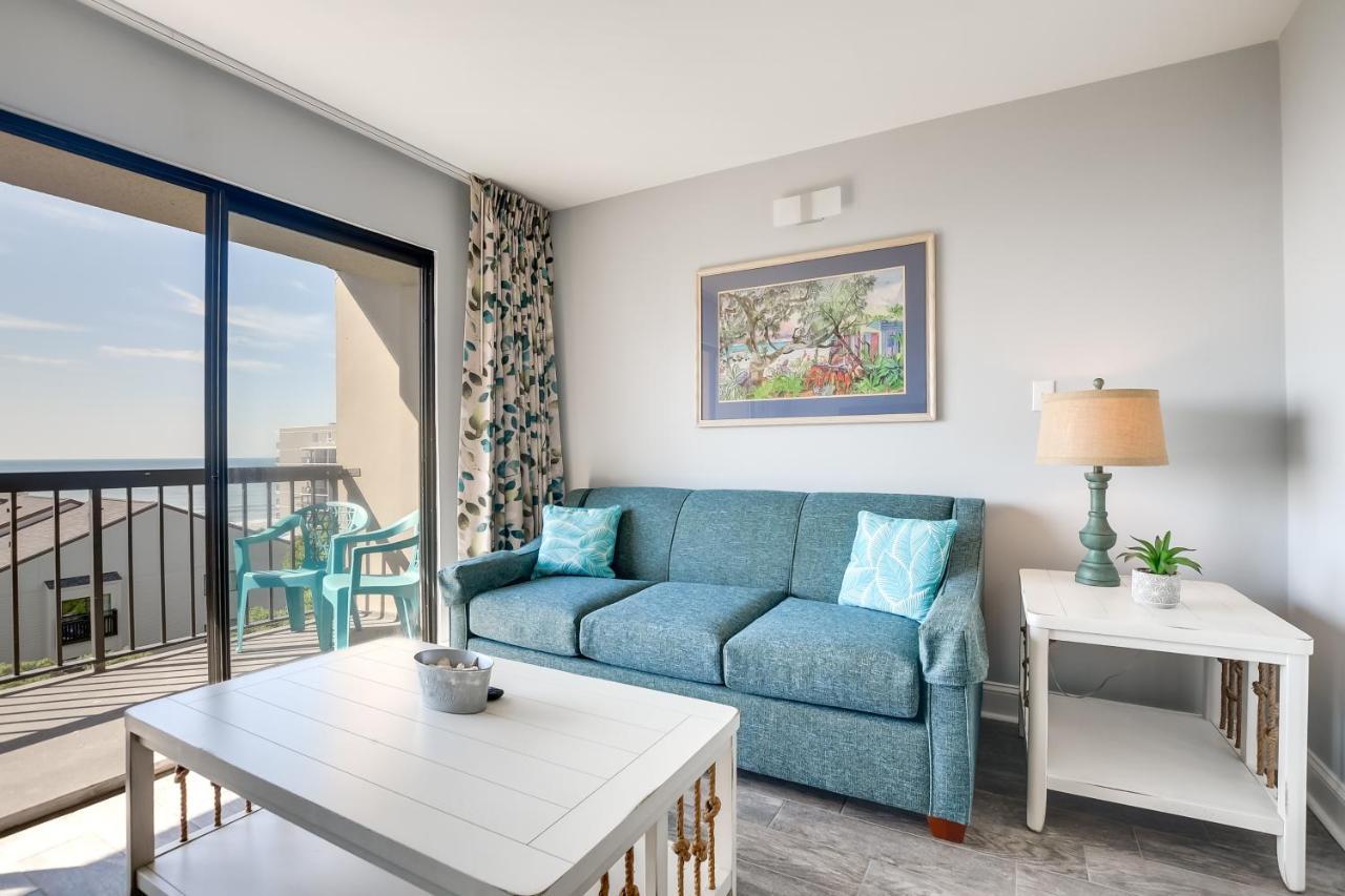Myrtle Beach Condo With Ocean View And Pool Access! المظهر الخارجي الصورة