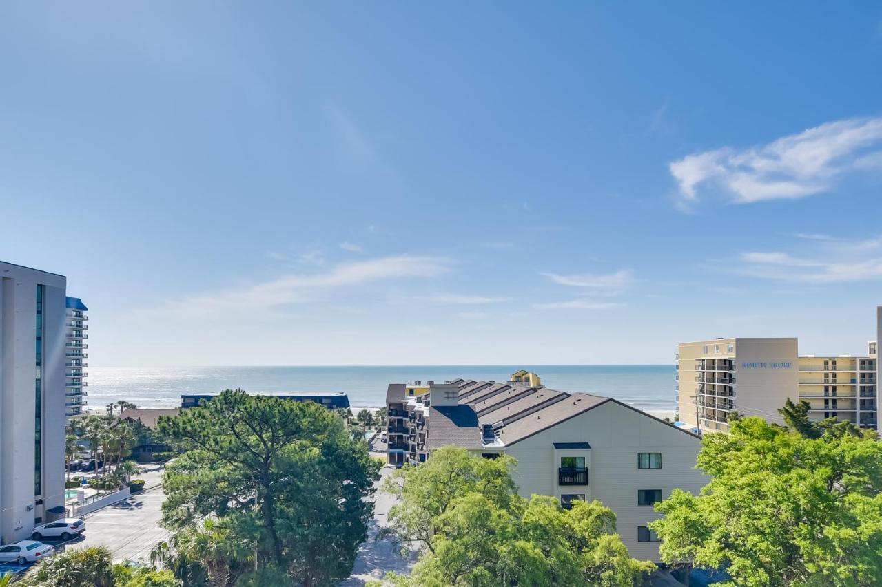 Myrtle Beach Condo With Ocean View And Pool Access! المظهر الخارجي الصورة