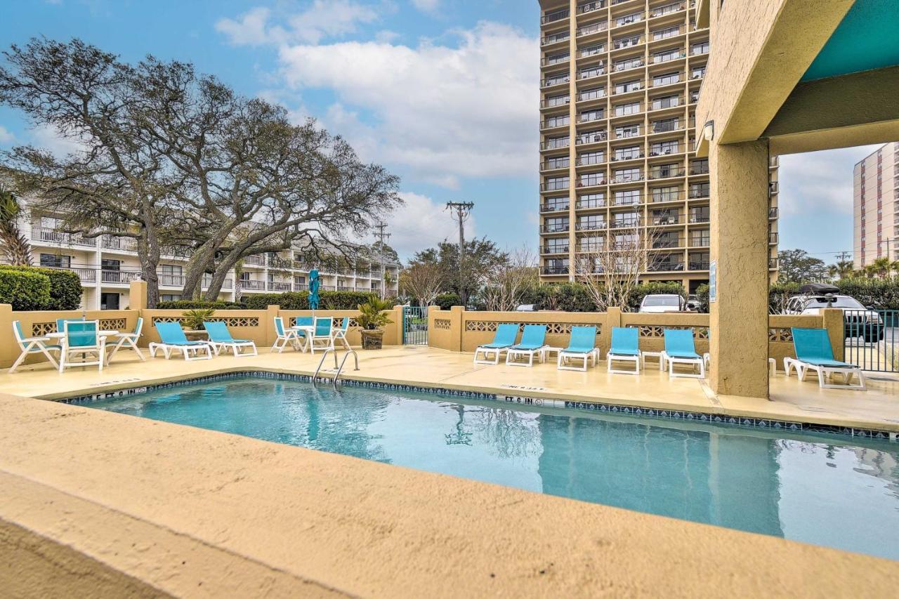 Myrtle Beach Condo With Ocean View And Pool Access! المظهر الخارجي الصورة
